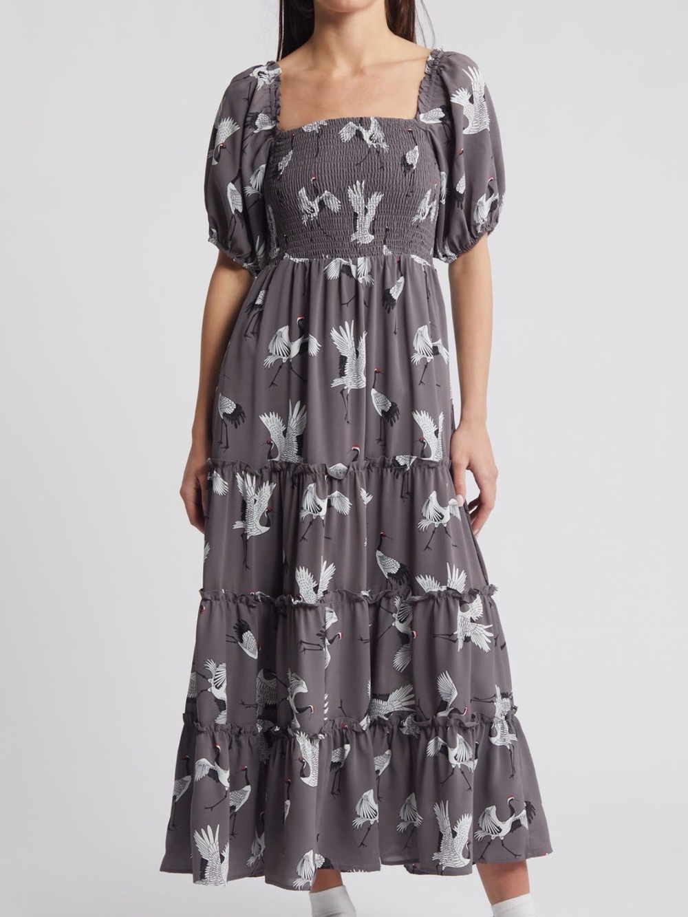 NWT Dressed in LALA Crane Dress